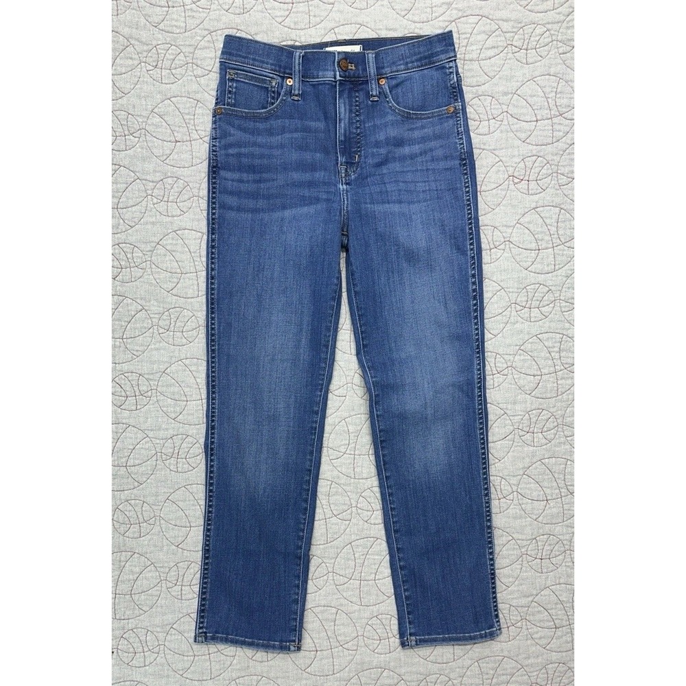 Madewell Stovepipe Jeans Blue Leman Wash TENCEL Denim / Womens 26